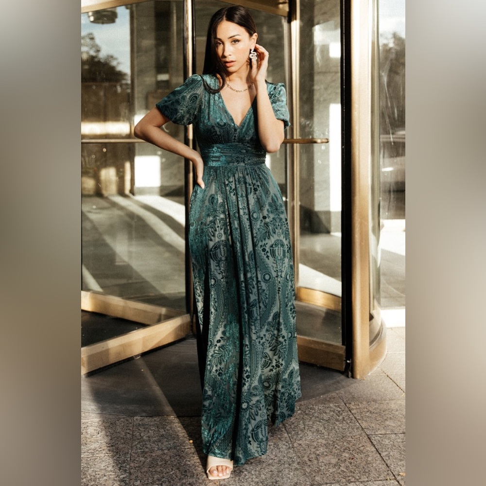 Baltic Born dress, emerald green/jade, size small, worn once